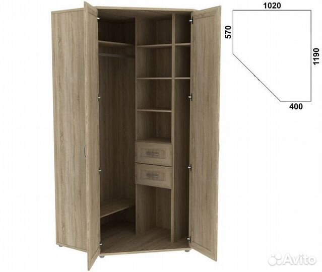 Угловой шкаф