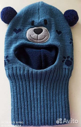 Шапка на мальчика 2-3 года