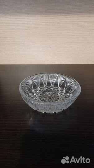 Ваза, салатник, конфетница хрусталь СССР