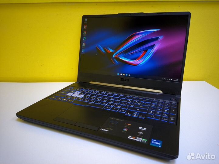 Игровой Ноутбук Asus Tuf Gaming i5 11*/RTX 3050