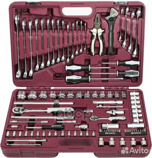 Набор инструмента универсальный 1/4, 1/2DR, 101