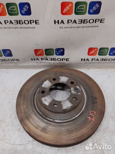 Тормозной диск передний левый Audi Q7 4LB 4.2 2006
