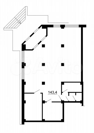 Офис, 143.4 м²