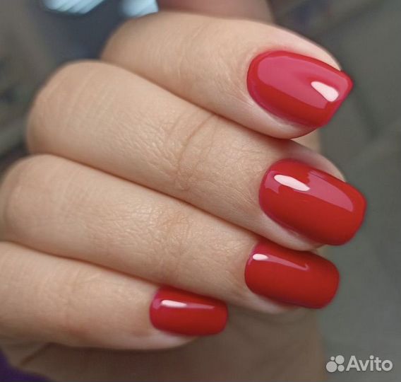 Маникюр наращивание ногтей