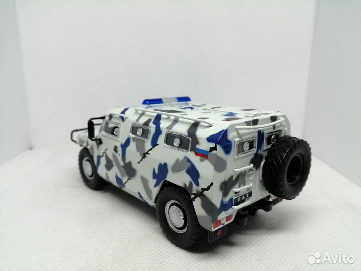 Милиция газ-233036 «Тигр» спм-2 «Белый камуфляж»