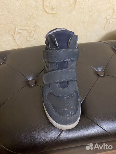 Ботинки демисезонные для мальчика б/у 37 размер