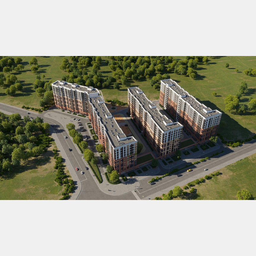 1-к. квартира, 36,8 м², 2/12 эт.