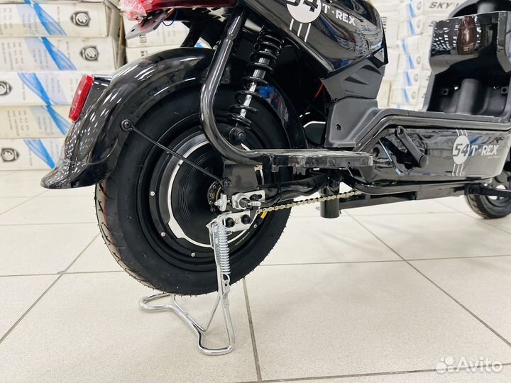 Электроскутер новый 2-х местный