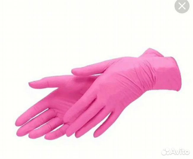 Перчатки нитриловые