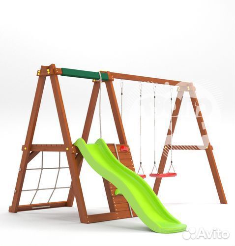 Детская площадка с горкой