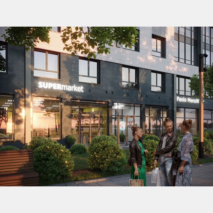 3-к. квартира, 84,9 м², 2/13 эт.