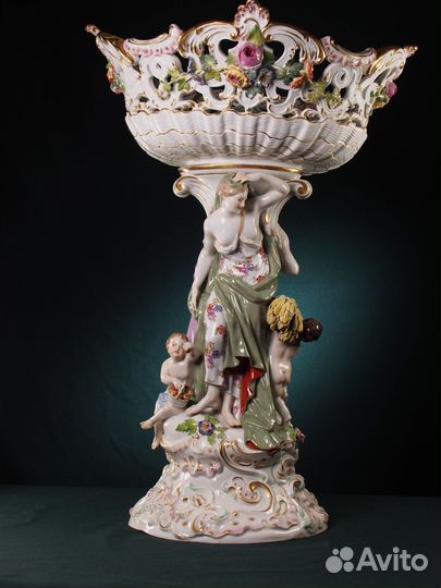 Мейсен. Ваза-фруктовница. Германия