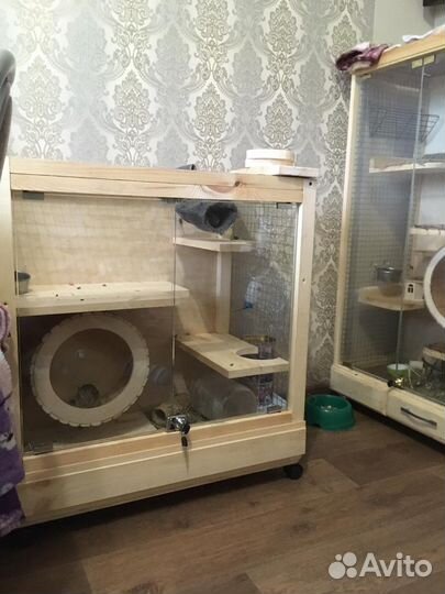 Клетка витрина для грызунов