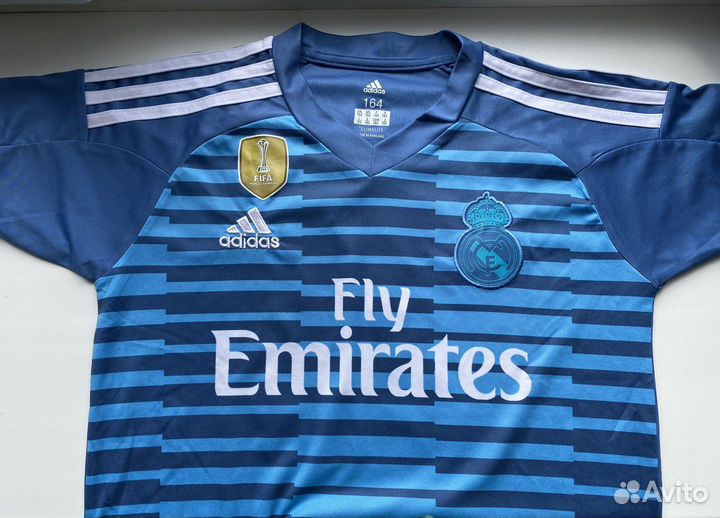 Футбольная форма Куртуа Реал Мадрид