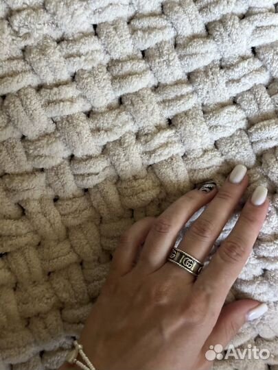 Плед вязаный