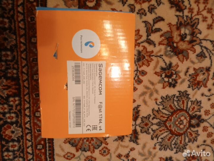 Wi-Fi роутер Sagemcom Fast 1744 v4