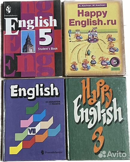 Happy English 5 7 8 Кауфман Кузовлев Афанасьева