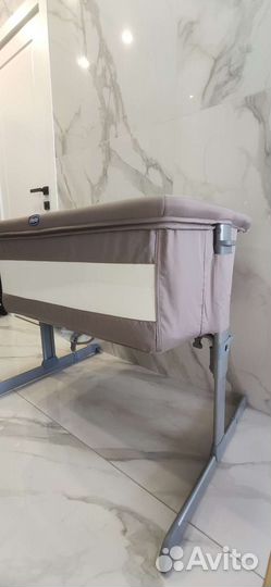 Детская кроватка люлька колыбель складная chicco