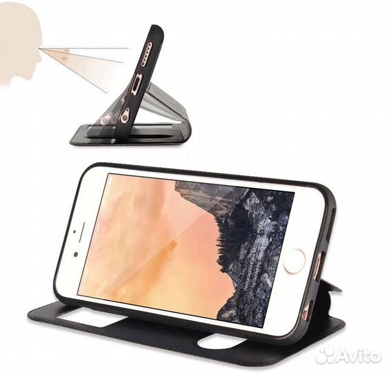 Чехол-книжка на iPhone XS Max новый