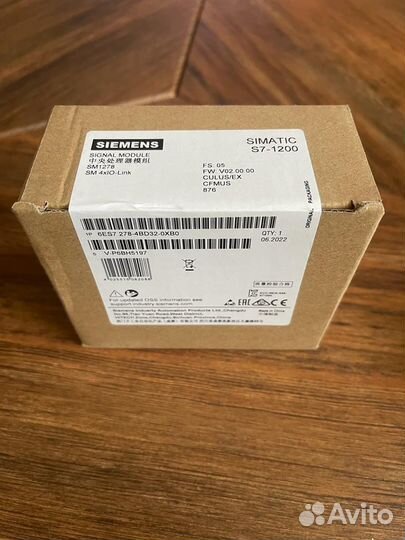 Simatic S7-1200 6ES7278-4BD32-0XB0 IO-link master