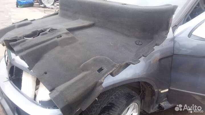 Палас салона черный задняя часть BMW X5 e53