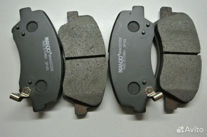 Колодки тормозные передние Солярис / Рио