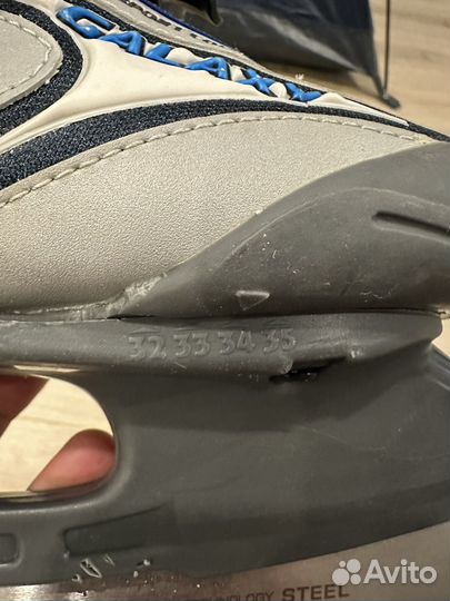 Коньки детские раздвижные 32 35