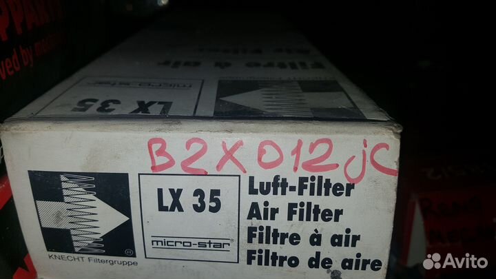 Фильтр воздушный opel ascona B 78-81, ascona C