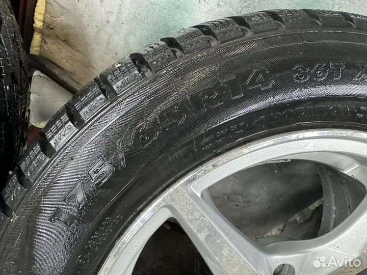 Калёса зимние на литье 175/65/R14, 4х98