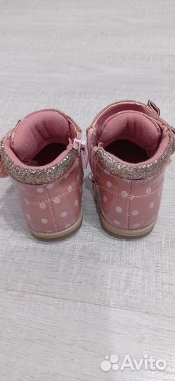 Ботинки демисезонные для девочки 19 размер