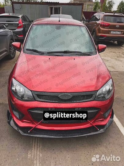 Сплиттер губа на бампер LADA