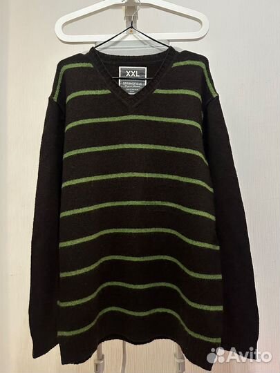 Свитер Springfield шерсть 100% woolmark