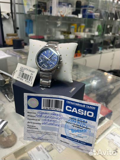 Часы casio edifice