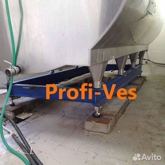 Весы для танков охладителей молока