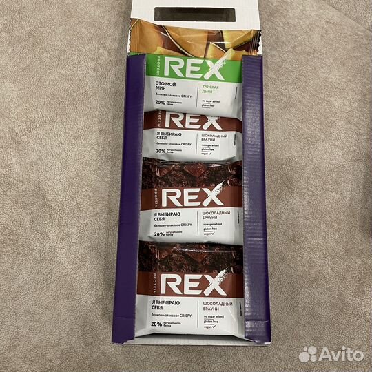Протеиновое печенье Protein Rex