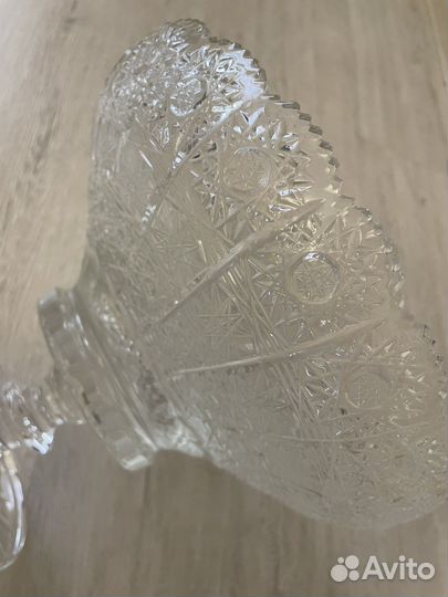 Ваза хрустальная фруктовница