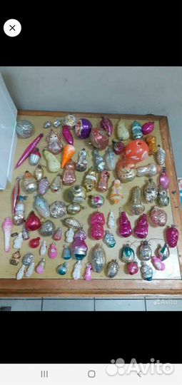 Елочные игрушки СССР