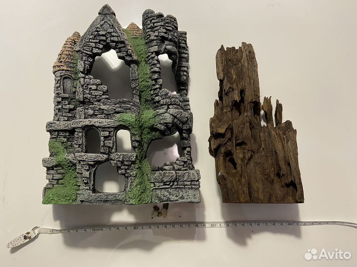 Коряга в аквариум