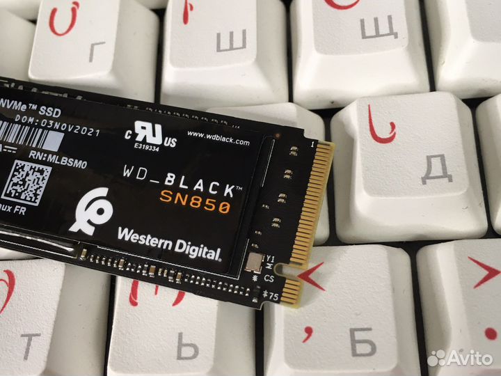 Western Digital WD Black SN850 NVMe 1тб