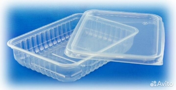 Контейнер для еды прямоугольный 500мл 179*132 *35