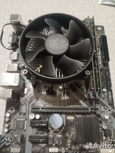 Материнская плата lga 1151 v2 комплект