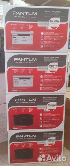 Новый лазерный мфу Pantum M6507W с wifi для дома