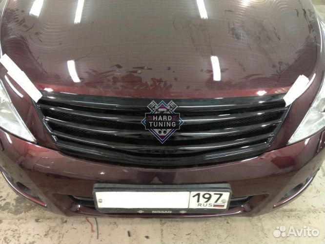 Решетка радиатора Nissan Teana 2 J32 абс без лого