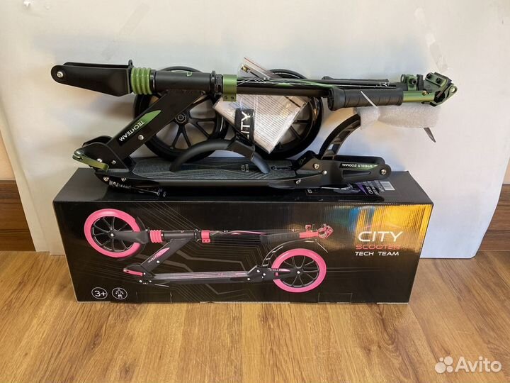 Самокат tech team city scooter