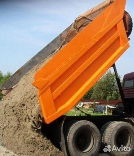 Песок карьерный