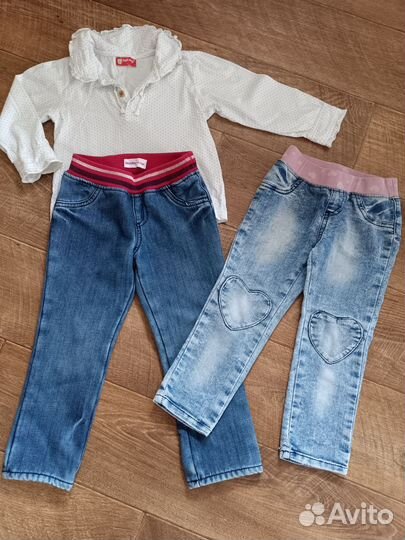 Вещи пакетом для девочки 98-104