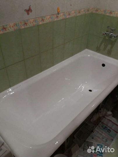 Реставрация ванн. Два метода