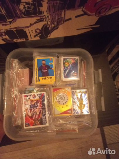 Стикеры и карты футбол хоккей