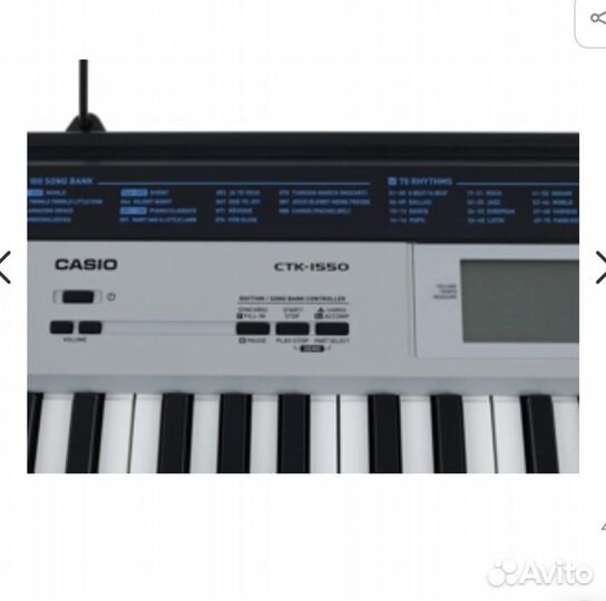 Синтезатор casio ctk1550