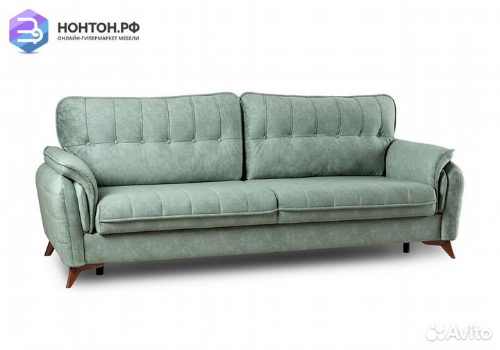 Диван тик-так Дорис светло-зеленый